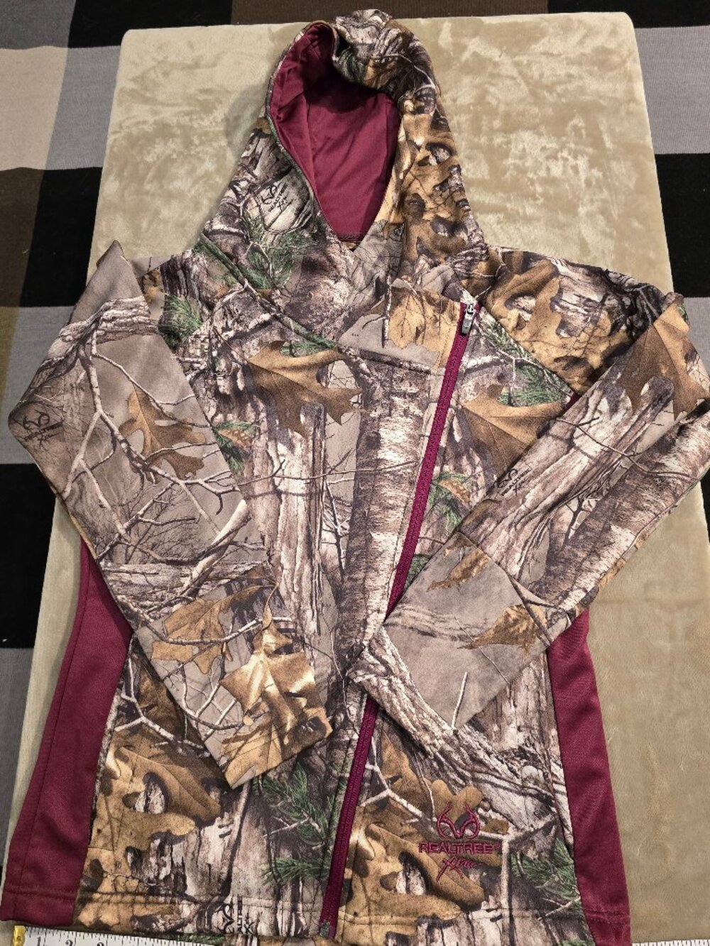 Realtree Xtra Camo Full-Zip Hoodie Fleece Lined - Women's Size M
